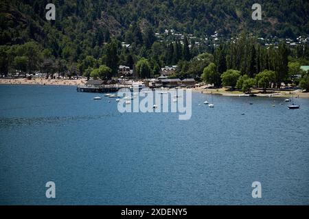 Neuquén, Argentine ; 01-06-2022 : Lago de Lacar, San Martín de Los Andes. Foto : Axel Lloret Banque D'Images