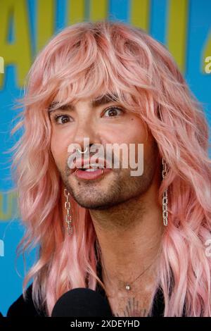 Bill Kaulitz à la première de la série téléréalité Kaulitz & Kaulitz (Netflix) au cinéma Delphi à Berlin le 21 juin 2024 Banque D'Images