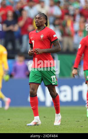 Dortmund, Allemagne. 22 juin 2024. Portugal Rafael Leao lors du match Turquie vs Portugal UEFA Groupe F au BVB Stadion, Dortmund, Allemagne le 22 juin 2024 crédit : Every second Media/Alamy Live News Banque D'Images