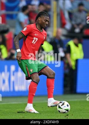 Dortmund, Allemagne. 22 juin 2024. Dortmund - Rafael Leao du Portugal lors du match du groupe F de l'UEFA EURO 2024 entre la Turquie et le Portugal au BVB Stadium Dortmund le 22 juin 2024 à Dortmund, Allemagne. ANP | Hollandse Hoogte | Gerrit van Keulen Banque D'Images