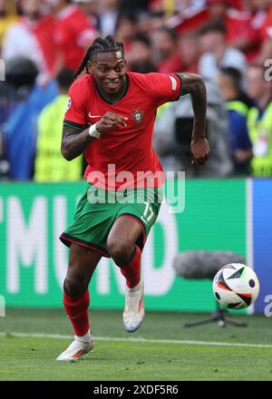 Dortmund, Allemagne. 22 juin 2024. Rafael Leao du Portugal lors du match des Championnats d'Europe de l'UEFA au stade BVB, Dortmund. Le crédit photo devrait se lire comme suit : David Klein/Sportimage crédit : Sportimage Ltd/Alamy Live News Banque D'Images