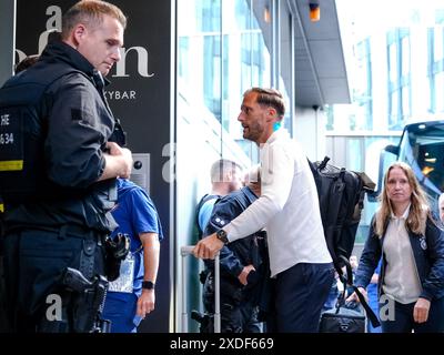 Oliver Baumann (Deutschland #12), GER, EURO 2024, Ankunft der Deutschen Mannschaft in Frankfurt am main, Fussball Europameisterschaft, 22.06.2024 Foto : Eibner-Pressefoto/Florian Wiegand Banque D'Images