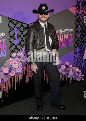 21 juin 2024, Beverly Hills, Californie, États-Unis : GASHI assiste à la 4e édition annuelle des Hollywood Unlocked impact Awards. (Crédit image : © Billy Bennight/ZUMA Press Wire) USAGE ÉDITORIAL SEULEMENT! Non destiné à UN USAGE commercial ! Banque D'Images