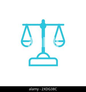 Icône solde. Isolé sur fond blanc. À partir du jeu d'icônes bleues Illustration de Vecteur