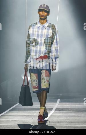 Paris, France. 22 juin 2024. Défilé KIDSUPER printemps/été 2025 pendant la semaine de la mode de Paris Menswear le 2024 juin - Paris, France 22/06/2024 crédit : dpa/Alamy Live News Banque D'Images