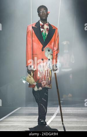 Paris, France. 22 juin 2024. Défilé KIDSUPER printemps/été 2025 pendant la semaine de la mode de Paris Menswear le 2024 juin - Paris, France 22/06/2024 crédit : dpa/Alamy Live News Banque D'Images