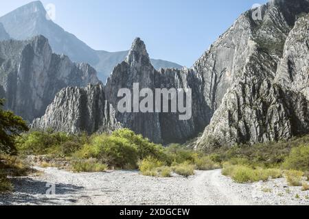 Dentro de la Sierra de la Huasteca Banque D'Images