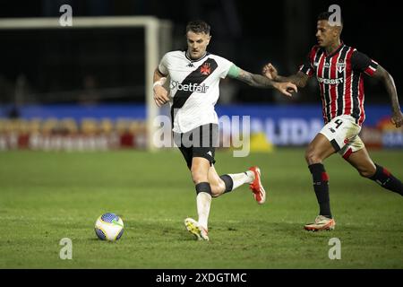 RJ - RIO DE JANEIRO - 06/22/2024 - BRÉSIL A 2024, VASCO x SAO PAULO - Vasco joueur Vegetti lors d'un match contre Sao Paulo au stade Sao Januario pour le championnat brésilien A 2024. Photo : Jorge Rodrigues/AGIF Banque D'Images