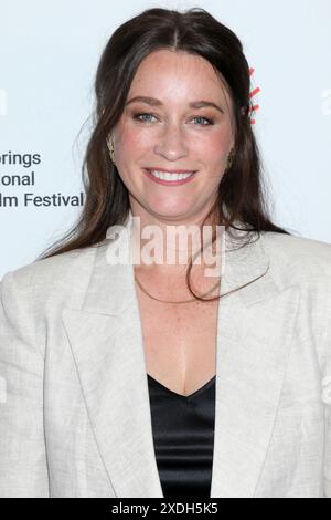 22 juin 2024, Palm Springs, CA, États-Unis : LOS ANGELES - 22 juin : Mekenna Melvin au 30e Palm Springs International ShortFest au Regal Palm Springs le 22 juin 2024 à Palm Springs, CA (crédit image : © Kay Blake/ZUMA Press Wire) USAGE ÉDITORIAL SEULEMENT! Non destiné à UN USAGE commercial ! Banque D'Images