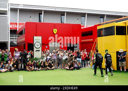 Barcelone, Espagne. 23 juin 2024. Photographe illustration lors de la formule 1 Aramco Gran Premio de Espana 2024, 10ème manche du Championnat du monde de formule 1 2024 du 21 au 23 juin 2024 sur le circuit de Barcelona-Catalunya, à Montmelo, Espagne crédit : Agence photo indépendante/Alamy Live News Banque D'Images