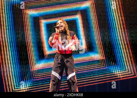 Melanie C aka Sporty Spice des Spice Girls en concert le 22 juin 2024 Banque D'Images