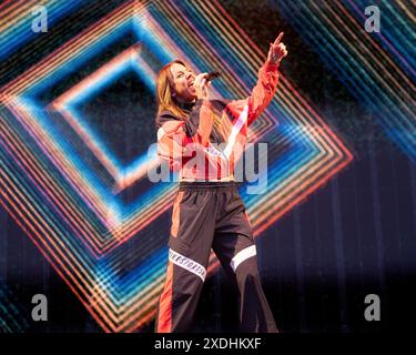 Melanie C aka Sporty Spice des Spice Girls en concert le 22 juin 2024 Banque D'Images