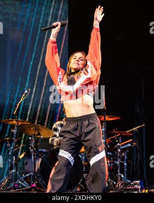 Melanie C aka Sporty Spice des Spice Girls en concert le 22 juin 2024 Banque D'Images