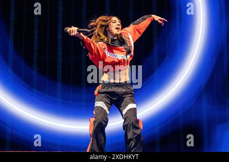 Melanie C aka Sporty Spice des Spice Girls en concert le 22 juin 2024 Banque D'Images