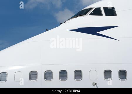 Boeing 747 Jumbo Jet aux couleurs de British Airways Banque D'Images