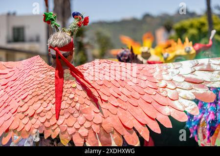 Santa Barbara, États-Unis. 22 juin 2024. 50e parade annuelle du solstice d'été de Santa Barbara au centre-ville de Santa Barbara, CA, le 22 juin 2024. Le thème du Festival et de la Parade de cette année était des vols de fantaisie! (Photo de Rod Rolle/Sipa USA) crédit : Sipa USA/Alamy Live News Banque D'Images