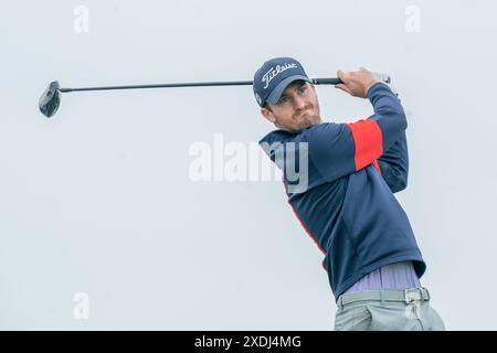 AMSTERDAM, PAYS-BAS - 21 JUIN : Andrew Wilson d'Angleterre pendant le jour 2, KLM Open 2024, DP World Tour à l'International le 21 juin 2024 à Amsterdam, pays-Bas. (Photo de Henk Seppen/Orange Pictures) Banque D'Images