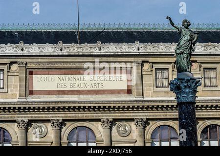 École nationale supérieure des beaux-arts de Paris, batiments Banque D'Images