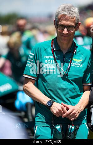 KRACK Mike (ger), Team principal et CEO d'Aston Martin F1 Team, portrait lors de la formule 1 Aramco Gran Premio de Espana 2024, 10ème manche du Championnat du monde de formule 1 2024 du 21 au 23 juin 2024 sur le circuit de Barcelona-Catalunya, à Montmeló, Espagne - photo Florent Gooden / DPPI Banque D'Images