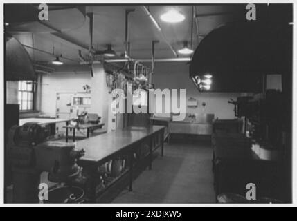 Pelham Memorial High School, Pelham, New York. Cuisine. Collection Gottscho-Schleisner Banque D'Images