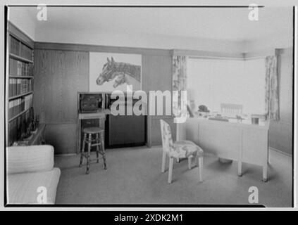 Bertram A. Stroock, résidence au 824 88e équipé, Miami Beach, Floride. Collection den II. Gottscho-Schleisner Banque D'Images