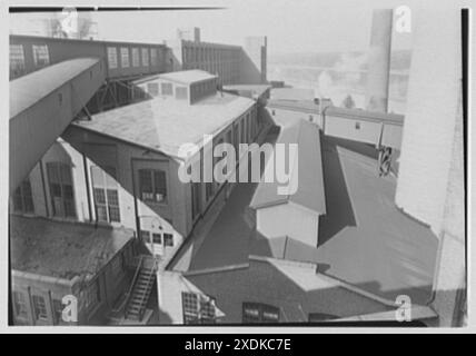 Johnson & Johnson, Nouveau-Brunswick, New Jersey. Avant IX. Gottscho-Schleisner Collection Banque D'Images