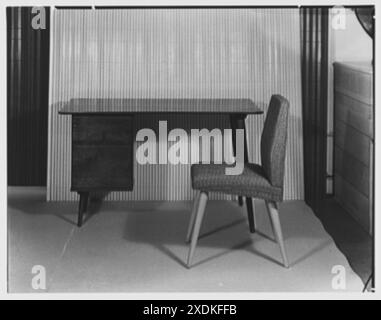 Berge-Norman Associates, affaires au 45 E. 28th situé, New York City. Configuration. Collection Gottscho-Schleisner Banque D'Images