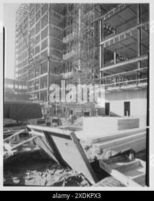 Hôpital général de Martland, Newark, New Jersey. Voir la collection VI Gottscho-Schleisner Banque D'Images