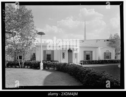 Foire mondiale, bonne maison d'entretien. Façade d'entrée générale. Collection Gottscho-Schleisner Banque D'Images