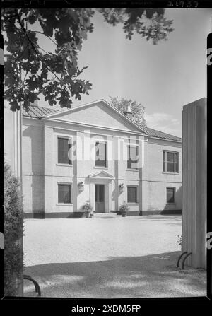 MRS William E. Clow, Jr., résidence à Lake Forest, Illinois. Cour d'entrée II. Gottscho-Schleisner Collection Banque D'Images