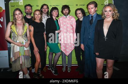 LONDRES, ROYAUME-UNI. 23 juin 2024. Something's More One Thing, première mondiale au Raindance Festival au Genesis Cinema, Londres, Royaume-Uni. Crédit : Voir Li/Picture Capital/Alamy Live News Banque D'Images