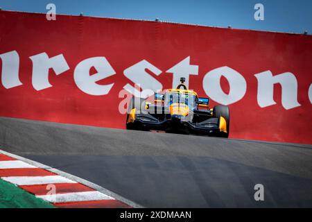 Salinas, Californie, États-Unis. 21 juin 2024. NOLAN SIEGEL (78) de Palo Alto, Californie pratique pour le Firestone Grand Prix de Monterey à WeatherTech Raceway Laguna Seca à Salinas, CA. (Crédit image : © Walter G. Arce Sr./ASP via ZUMA Press Wire) USAGE ÉDITORIAL SEULEMENT! Non destiné à UN USAGE commercial ! Banque D'Images