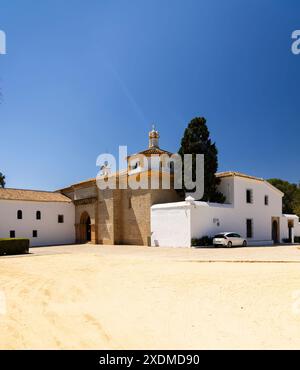 Monasterio de Santa Maria de la Rabida, Palos de la Frontera, Province de Huelva, Andalousie, Espagne Banque D'Images