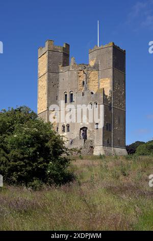 château d'orford, orford suffolk angleterre Banque D'Images