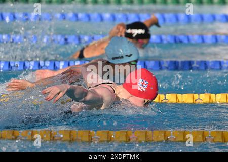 Foro Italico, Roma , Italie - STEPHENS Laura Kathleen 200 papillon pendant Settecolli qualification olympique jour 3, 23 juin 2024 (photo par Roberto Ramaccia/Sipa USA) Banque D'Images