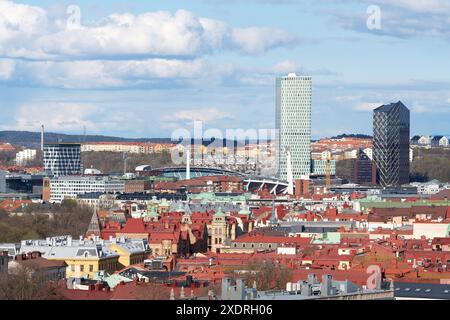 Paysage urbain et Skyline de Gothenburg, Suède Banque D'Images