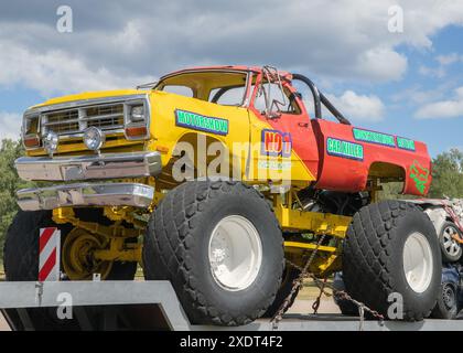 Monster Truck à Malmköping, Suède Banque D'Images