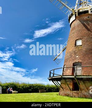 Thaxted Village Windmill Essex Banque D'Images