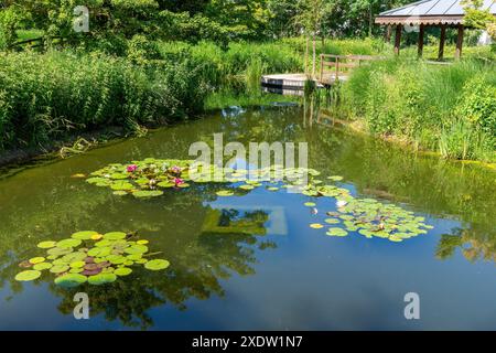 Parc des Impressionnistes à Rueil Malmaison - France Banque D'Images