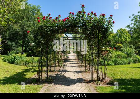 Parc des Impressionnistes à Rueil Malmaison - France Banque D'Images