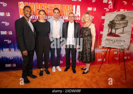 Hollywood, États-Unis. 24 juin 2024. Les producteurs assistent au Festival Dances with films 2024 première mondiale de PRINCETON'S IN THE MIX au TCL Chinese Theater, Los Angeles, CA, 24 juin 2024 crédit : Eugene Powers/Alamy Live News Banque D'Images