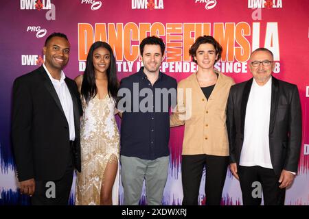 Hollywood, États-Unis. 24 juin 2024. Acteurs et producteurs assistent au Festival Dances with films 2024 première mondiale de PRINCETON'S IN THE MIX au TCL Chinese Theater, Los Angeles, CA, 24 juin 2024 crédit : Eugene Powers/Alamy Live News Banque D'Images