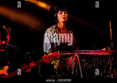 Gossip se produit en concert au Circolo Magnolia à Milan, en Italie, le 23 juin 2024 Banque D'Images