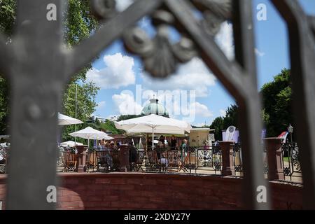 Bad Homburg, Hesse, Allemagne. 24 juin 2024. Impressions lors du BAD HOMBURG OPEN présenté par SOLARWATTT- WTA500 - Tennis féminin (crédit image : © Mathias Schulz/ZUMA Press Wire) USAGE ÉDITORIAL SEULEMENT! Non destiné à UN USAGE commercial ! Banque D'Images