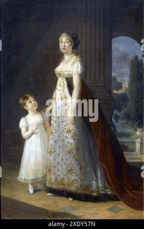 Caroline Murat geb. Bonaparte 25. März 1782 - 18. Mai 1839, eigentlich Maria Annunziata Carolina Buonaparte War Königin von Neapel und die jüngste SC Banque D'Images