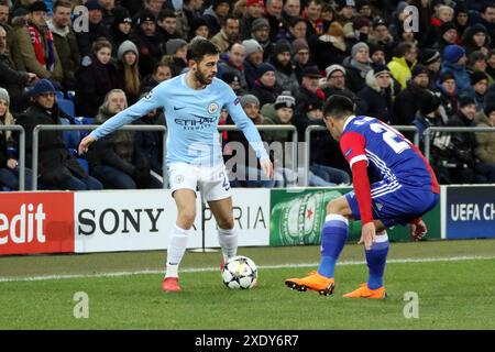 Football CL : manche 16, FC Basel vs Manchester City Banque D'Images