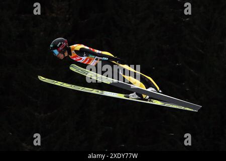 Finale de la Coupe du monde NK qualification Schonach Banque D'Images