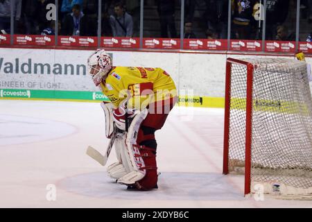 3e Sptg. DEL 18-19 : SERC Wildwings v. Duesseldorf DEG Banque D'Images