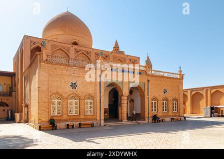 Ispahan, Iran - 24 octobre 2018 : vue panoramique de la cathédrale Saint-Sauveur (cathédrale Vank) dans le quartier de New Julfa. Banque D'Images