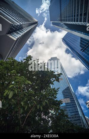 Taikoo place, Quarry Bay, Hong Kong Banque D'Images